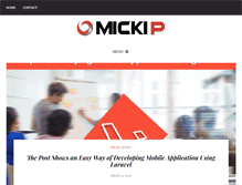 Tablet Screenshot of mickipiperno.org